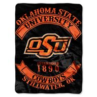 Oklahoma State University Cowboys blanket