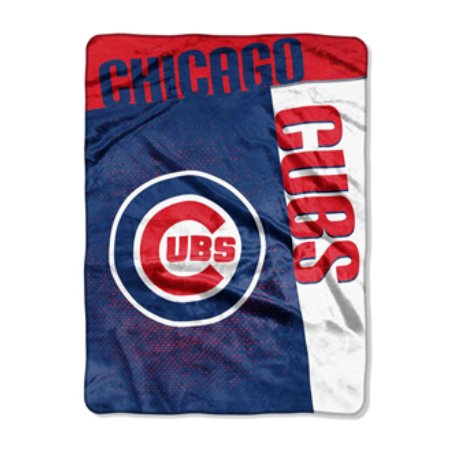 Chicago Cubs blue blanket