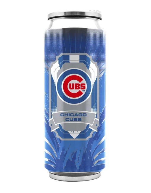 Chicago cubs blue thermocan