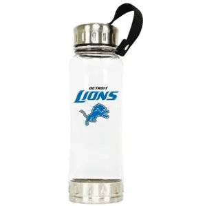 Detroit Lions Clip-on Water Bottle - Black Diamond Variety