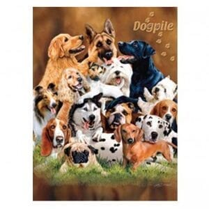 “Dog Pile” Luxury Plush Blanket