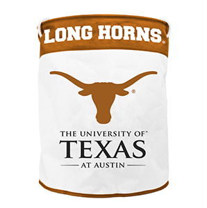 White and brown longhorns blanket