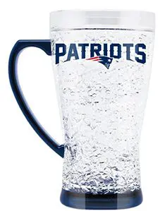 New England Patriots Crystal Freezer Flared Mug
