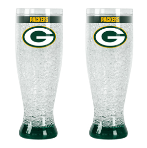 GREEN BAY PACKERS FLARED PILSNER 16-OZ.