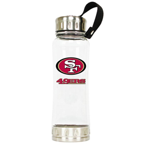 San Francisco 49ers Clip-on Water Bottle
