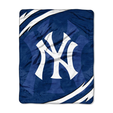 Yankees blue white blanket