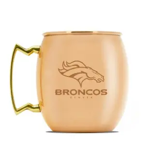 Broncos Copper Moscow Mule Mug