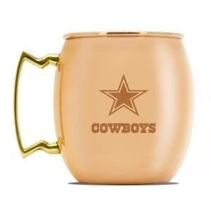 Cowboys Copper Moscow mule mug