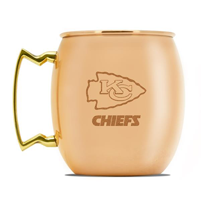 Chiefs logo Moscow Mule Mug